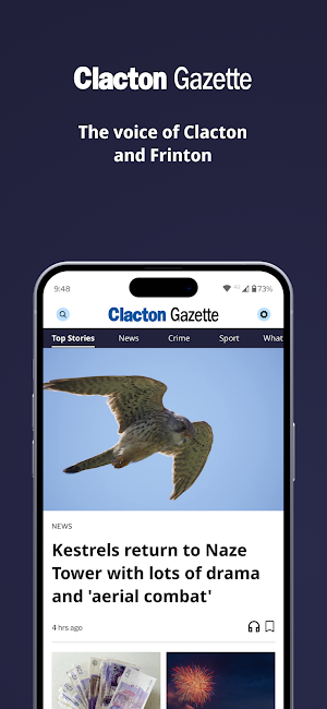 Clacton and Frinton Gazette Screenshot 0