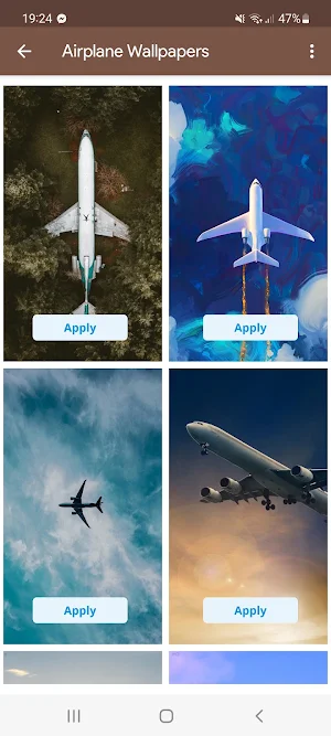 Airplane Wallpapers Screenshot 0