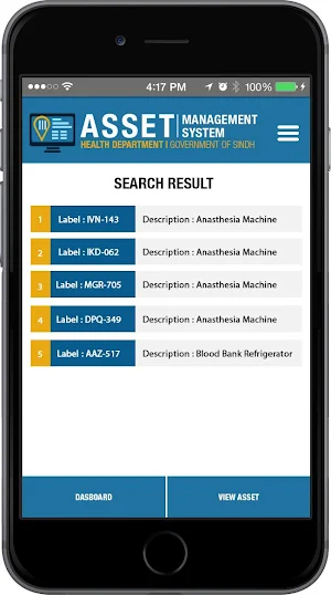 Smart Asset Health Sindh Screenshot 3
