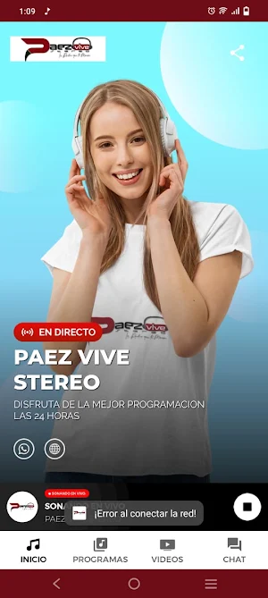 Paez Vive Stereo Screenshot 2