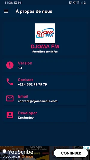 DJOMA FM Screenshot 3