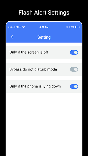 Flash Alert on Call - Blinking Screenshot 3