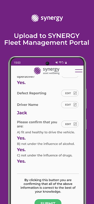 Synergy Asset Wellbeing Screenshot 2