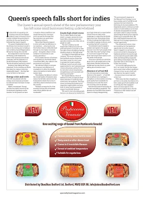 Speciality Food Screenshot 1