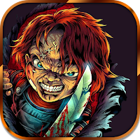 Scary Chucky Stickers For WA