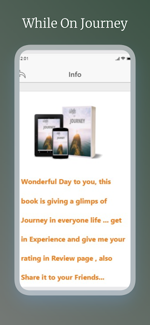 While On Journey Ebook Screenshot 1