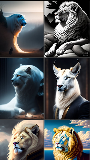White Lion 4K Wallpapers Screenshot 3