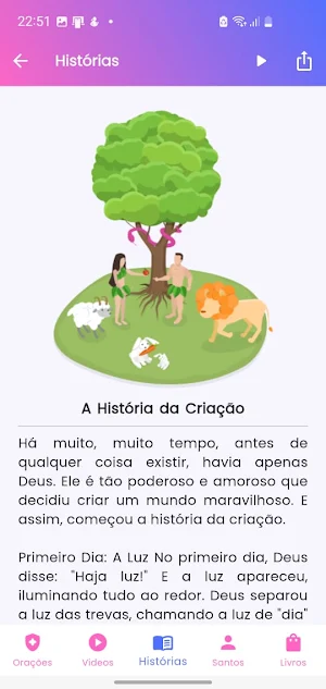 Infantia+ Orações e Desenhos Screenshot 2