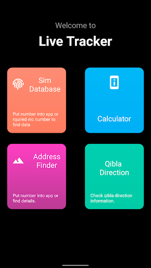 Live Tracker Screenshot 1