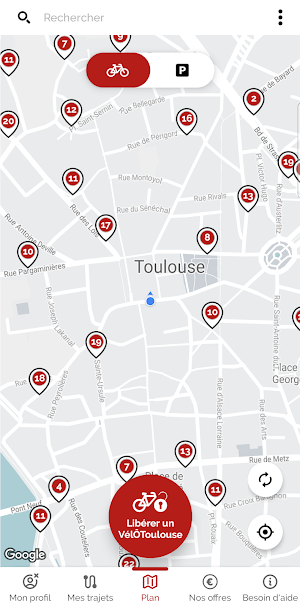 VélÔToulouse officiel Screenshot 1