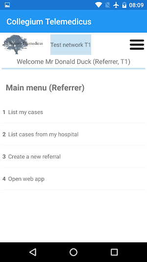 Collegium Telemedicus Screenshot 2