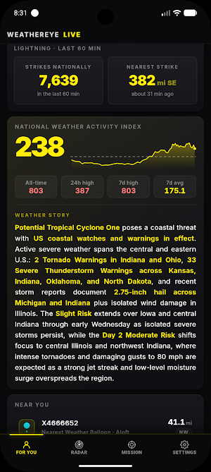 WeatherEye Live Screenshot 3