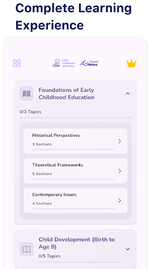 Early Childhood Education Screenshot 0