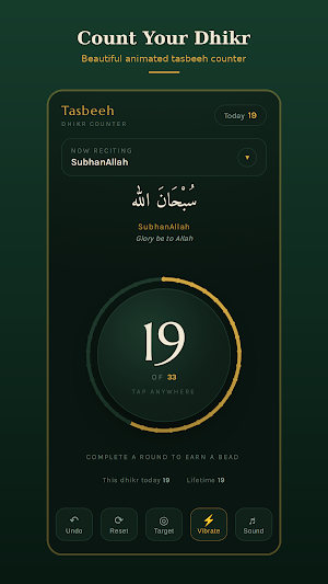 Tasbeeh Counter Pro Screenshot 0