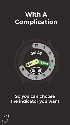 Simple Progress Watch Face Screenshot 1