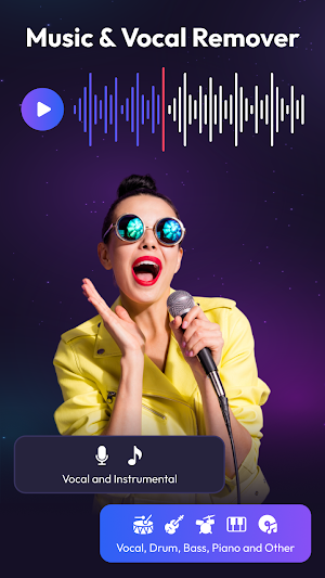 AI Vocal Remover & Music Screenshot 0