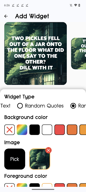 Widget Maker - Create Widgets Screenshot 2