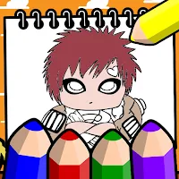 Anime Coloring Book