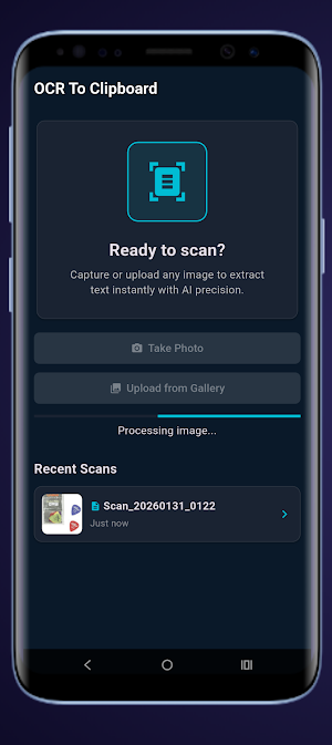 OCR Scanner: Image to Text Screenshot 0