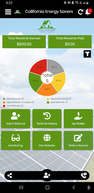 California Energy Savers Screenshot 2