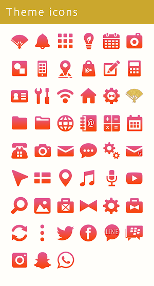 Mt. Fuji & Flowers Theme +HOME Screenshot 3