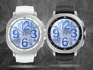 Business Blue Watch Face Screenshot 1