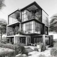 Creative Architecture Drawing