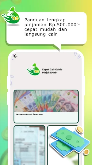 Pinjol 500rb Cepat Cair Tips Screenshot 1