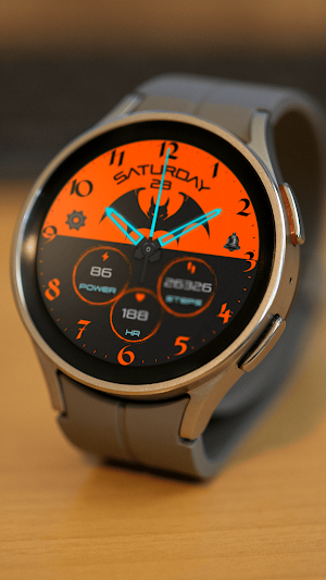 Pars Bat Analog Watch Face Screenshot 1