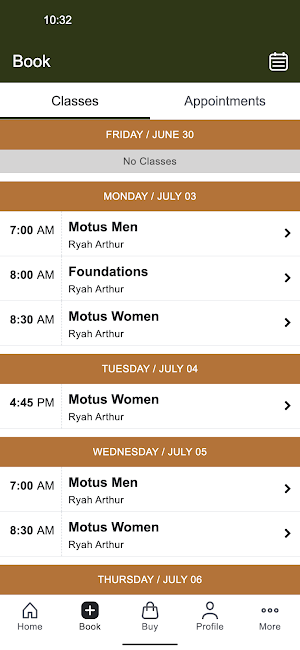 Motus Movement Screenshot 1