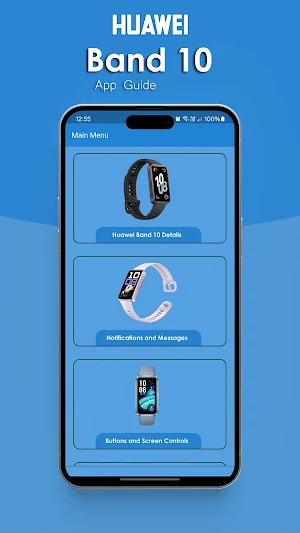 Huawei Band 10 App Guide Screenshot 0