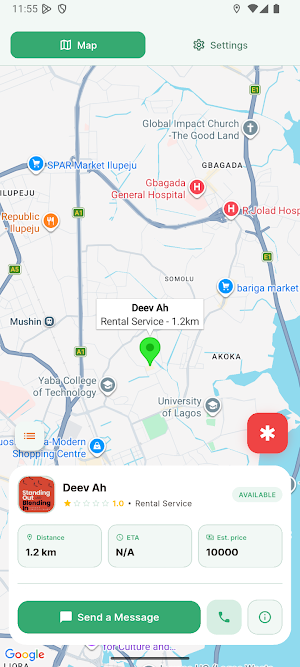 MobilityNG - Road Assistance Screenshot 1