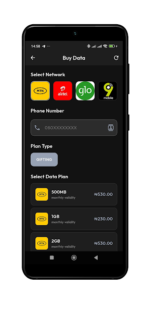ClickTopUp Screenshot 1