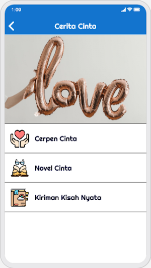 Novel Cerpen Cinta Screenshot 0