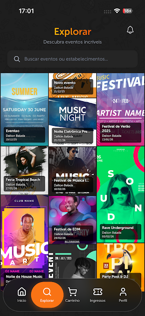 Let's Go - Eventos e Ingressos Screenshot 2