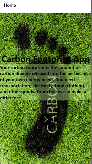 Carbon Footprint by Gibran Screenshot 0