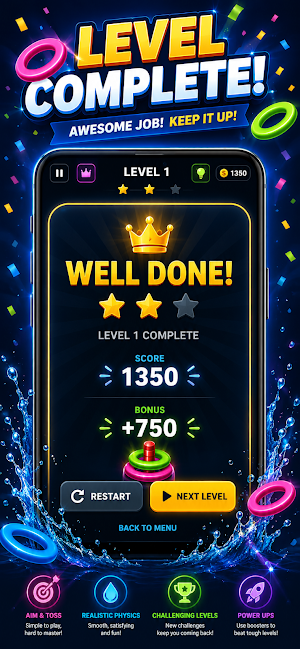 HydroRings: Physics Puzzle Screenshot 3