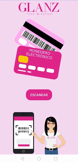 GLANZ MONEDERO ELECTRÓNICO Screenshot 0