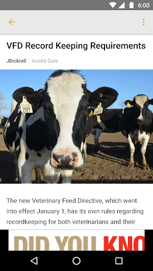 Dairy News and Markets Screenshot 2