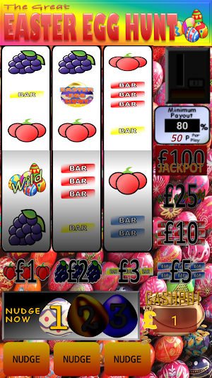 Easter Egg Hunt Fruit Machine Screenshot 1