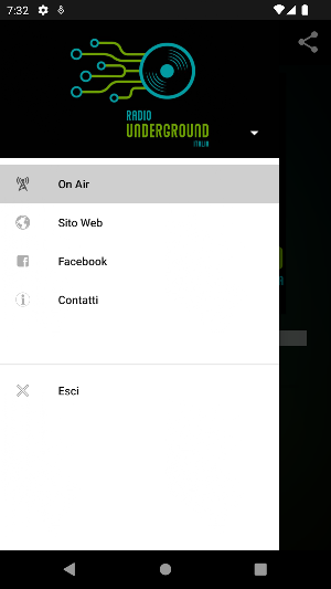 Radio Underground Italia Screenshot 1