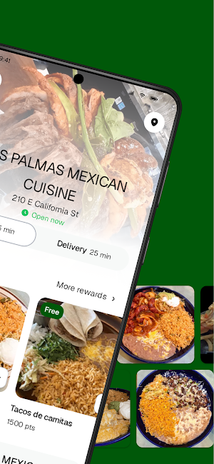 LAS PALMAS MEXICAN CUISINE Screenshot 1