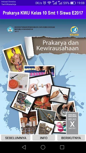 Prakarya KWU Kelas 10 Smt 1 Siswa E2017 Screenshot 0