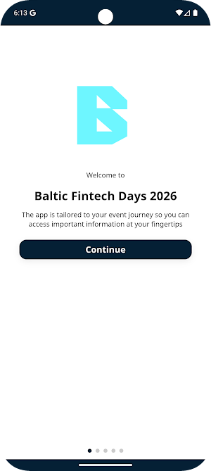 Baltic Fintech Days Screenshot 1