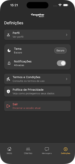Twogether App Screenshot 1