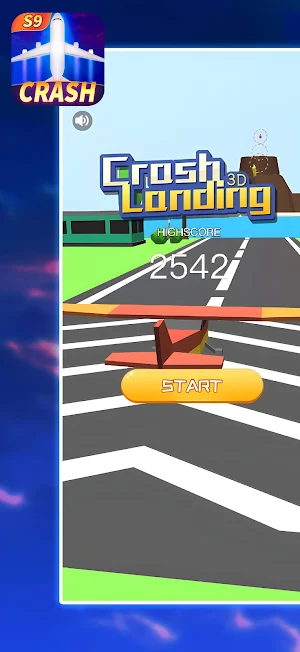 Crash Landinig-S9 Screenshot 0