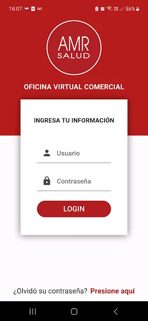 AMR Oficina Virtual Comercial Screenshot 0