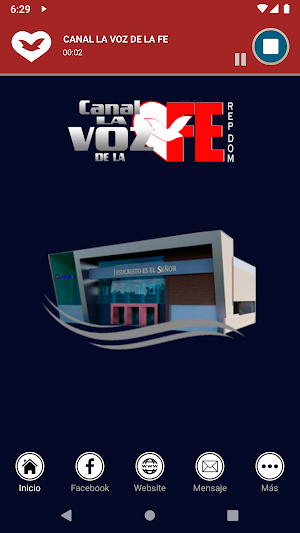 Canal La Voz de La Fe Screenshot 0
