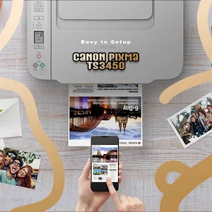 Canon Pixma TS3450 Print Guide Screenshot 1