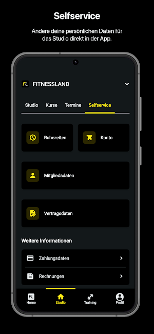 FITNESSLAND Screenshot 3